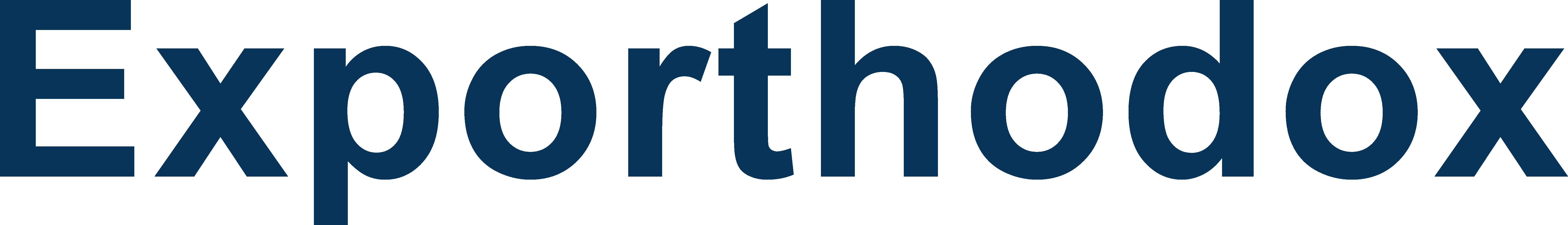 Exporthodox Logotype